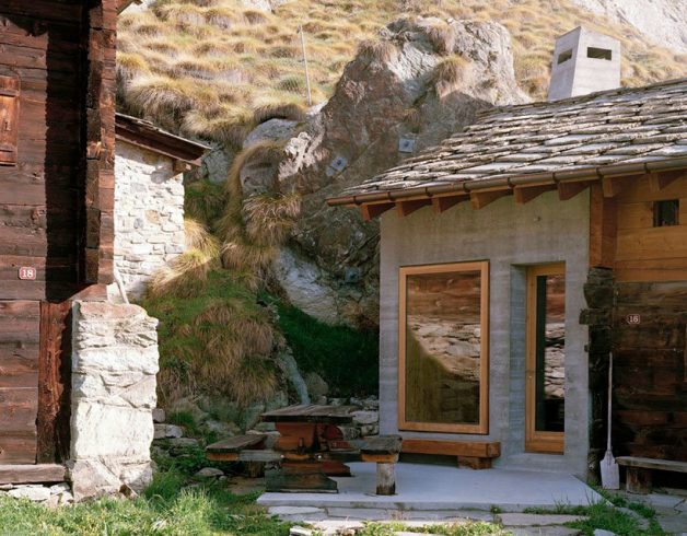 Dağ Köyündeki Yeni Ev, Studio Deschenaux Follonier (Lù Chatarme, İsviçre)