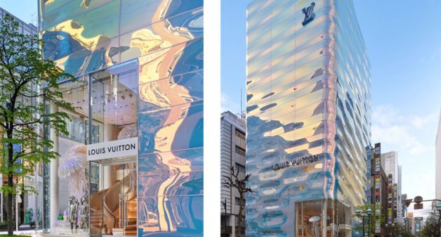 Louis Vuitton Opens Redesigned Tower in Tokyo's Ginza District
