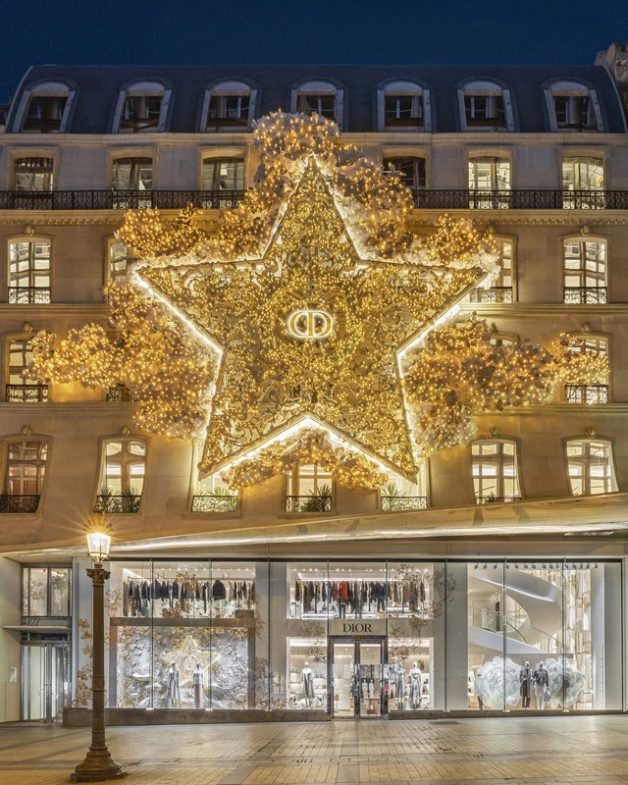 Dior Christmas Seasonal Decor