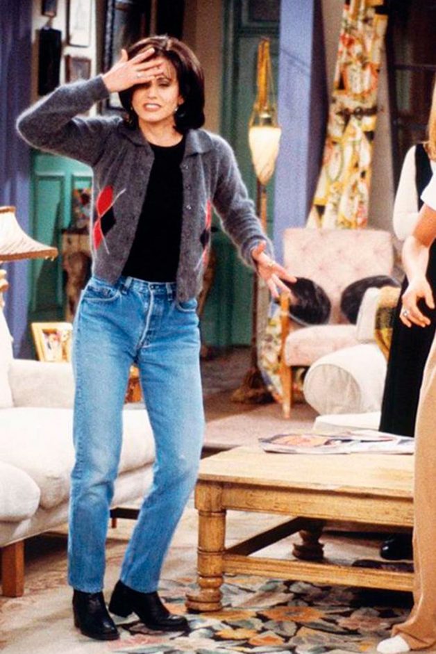 Mom jeans rachel store green