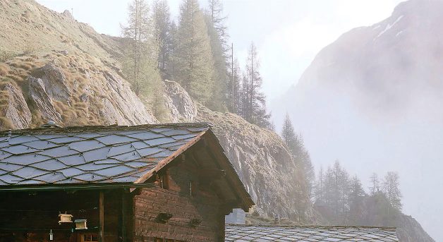 Dağ Köyündeki Yeni Ev, Studio Deschenaux Follonier (Lù Chatarme, İsviçre