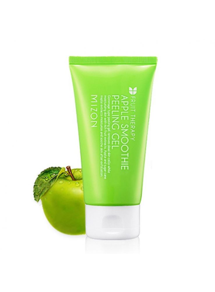 Скатка для лица корейская. Пилинг скатка Mizon. Mizon Apple. Mizon пилинг-гель для лица Fruit Therapy Apple Smoothie peeling Gel. Скатка для лица корейская яблоко.